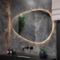Miroir de salle de bain - 120x75cm Asymétrique - Sans cadre