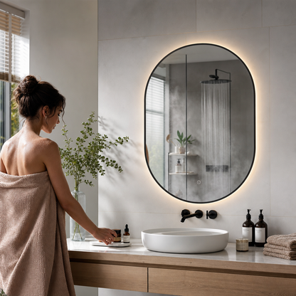 Miroir Salle de Bain Noir