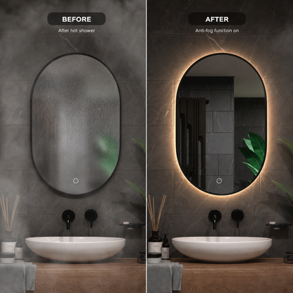 Miroir Salle de Bain Noir